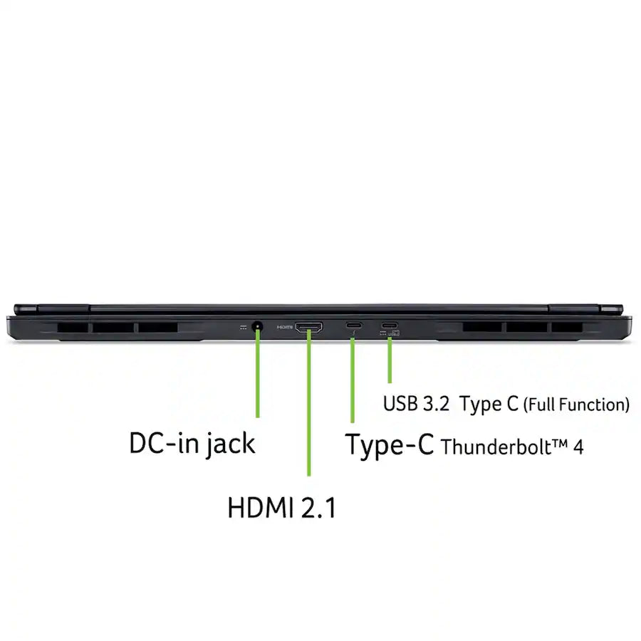 Acer - Predator Helios Neo 16S AI Gaming Laptop - 16" OLED 240Hz - Intel Core Ultra 9 - NVIDIA GeForce RTX 5070Ti – 32GB – 1TB - Obsidian Black